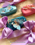 Pink & Blue Pre-cut Edible Wafer Butterflies
