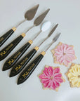 More Texture - Custom Professional 5 Piece Palette Knife Set