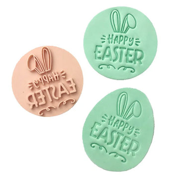 Happy Easter Embosser (Little Biskut) - 60mm image 2