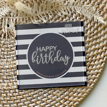 Happy Birthday Cursive Debosser (Little Biskut Level Up!) image 2