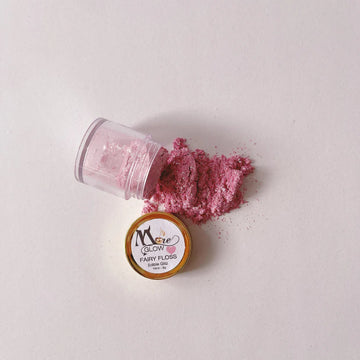 More Glow Fairy Floss Pink Edible Lustre Sparkle Dust image 1