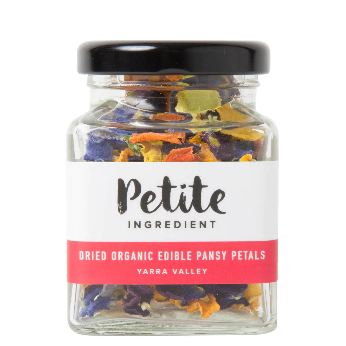 Dried Organic Edible Pansy Petals