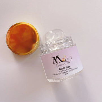 More Hard n Sticky Thick Strawberry Edible Glue 60ml Jar image 2