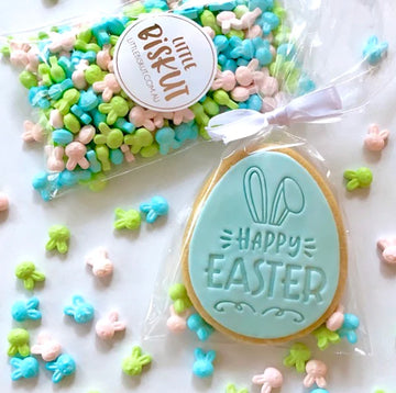 Happy Easter Embosser (Little Biskut) - 60mm image 1