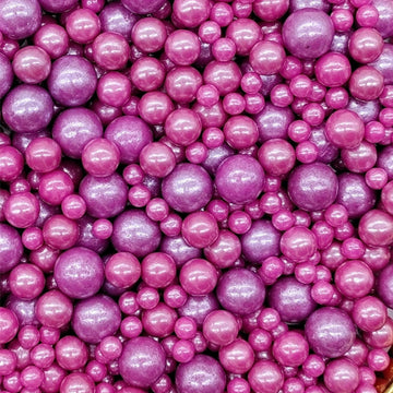 Mixed Fuschia Pearls