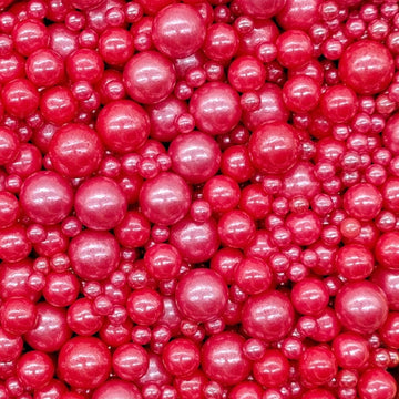 Mixed Red Pearls