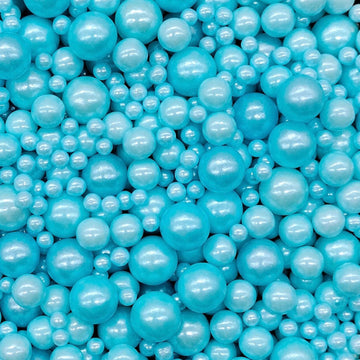 Mixed Sky Blue Pearls